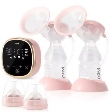 Double Electric Breast Pump with 4 Modes, 9 Levels, and 10 Storage Bags