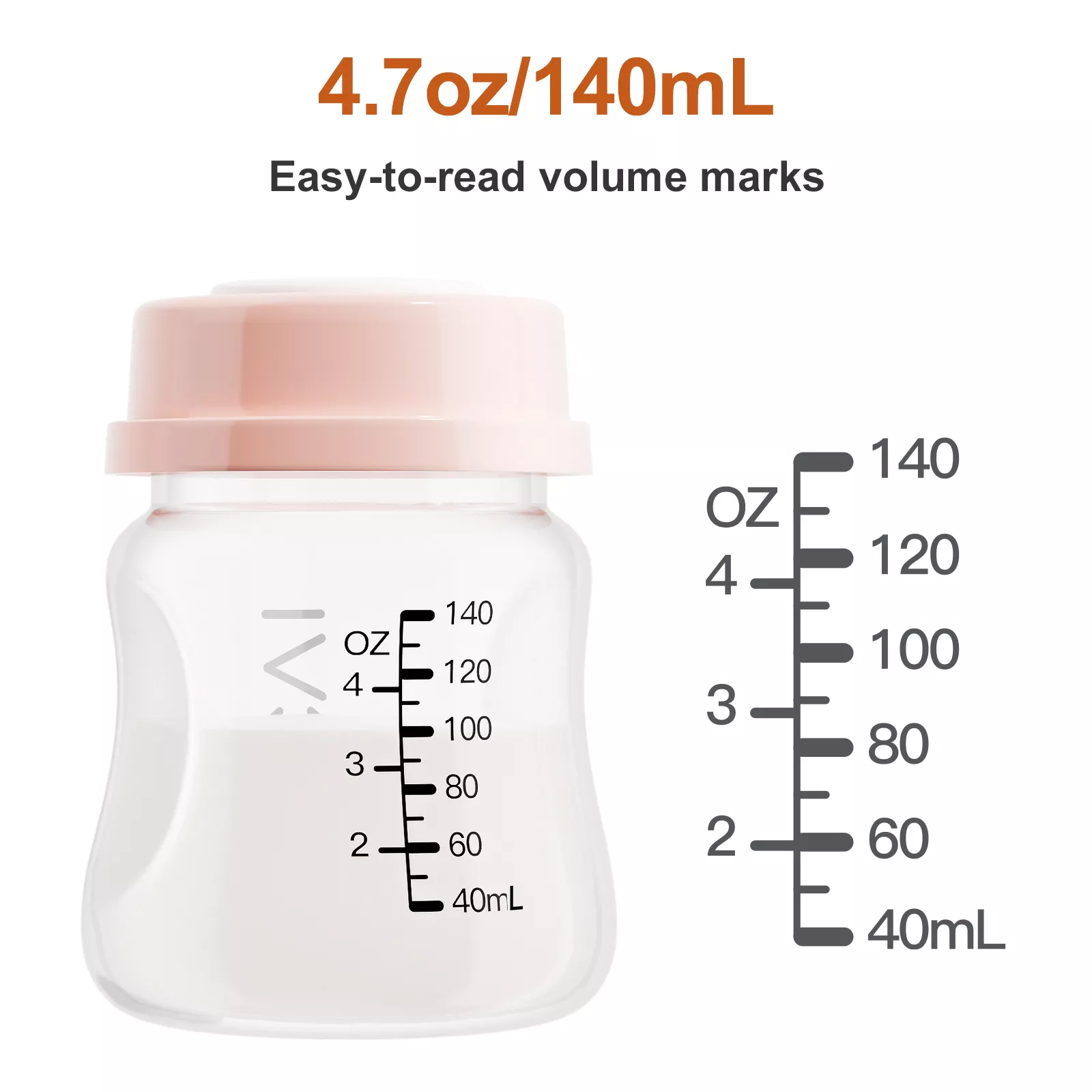 Baby Milk Storage Bottles, 4.7oz - Image 4