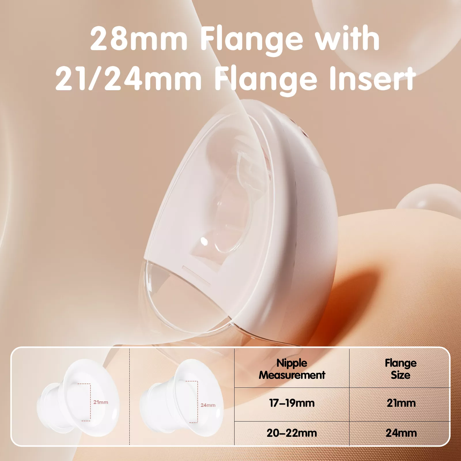 Hands-Free Wearable Double Electric Breast Pump with 4 Modes & 9 Suction Levels - Image 2