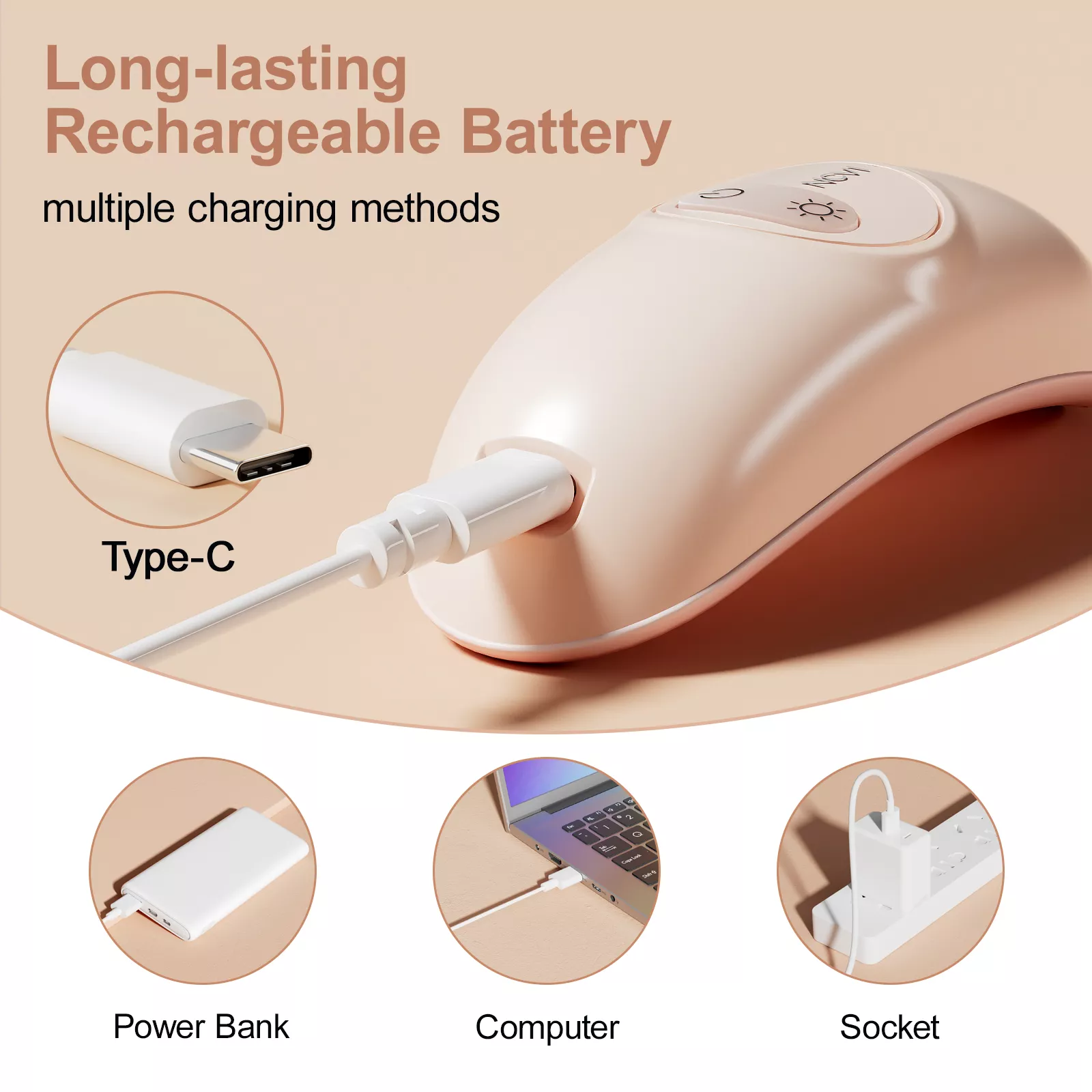 Warming Lactation Massager with Heat and Vibration for Breastfeeding Relief - Image 5