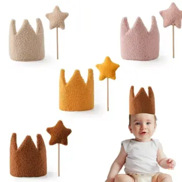 Baby Birthday Party Crown Set