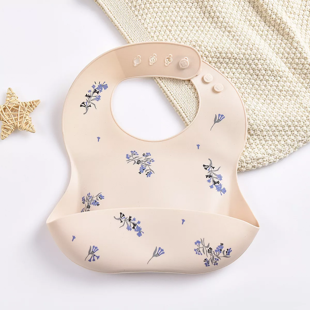 Waterproof Silicone Baby Bib - Image 10