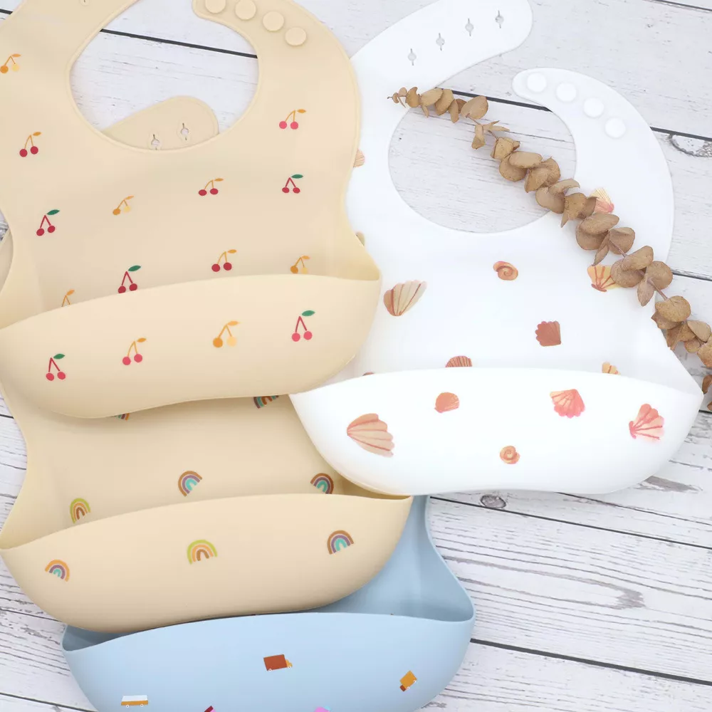 Waterproof Silicone Baby Bib - Image 8