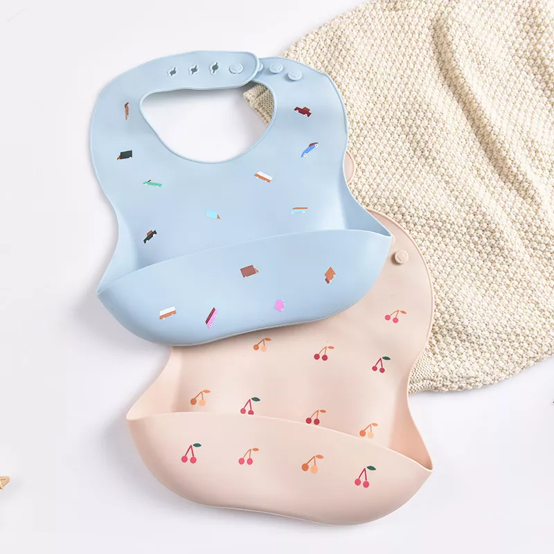 Waterproof Silicone Baby Bib - Image 7