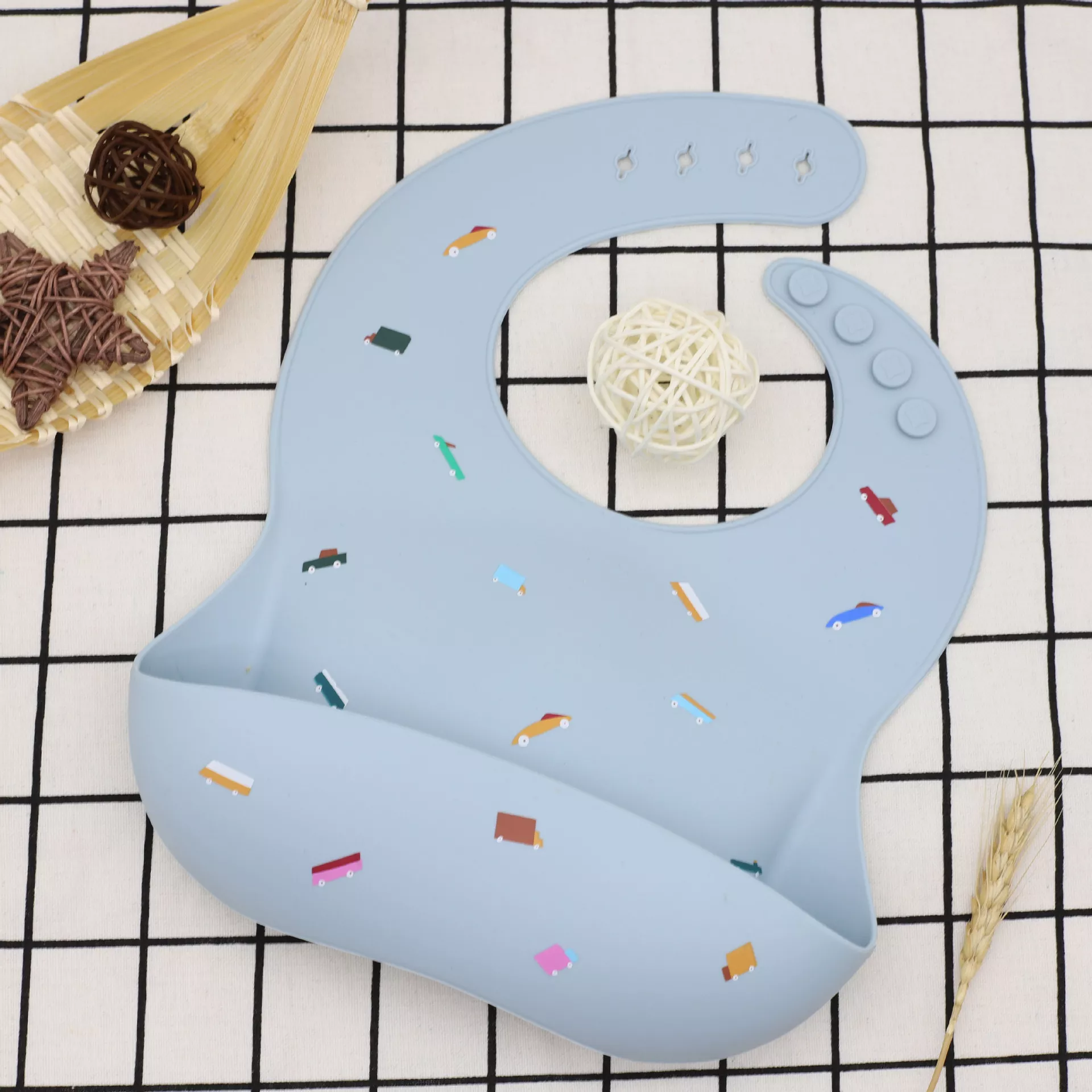 Waterproof Silicone Baby Bib - Image 5