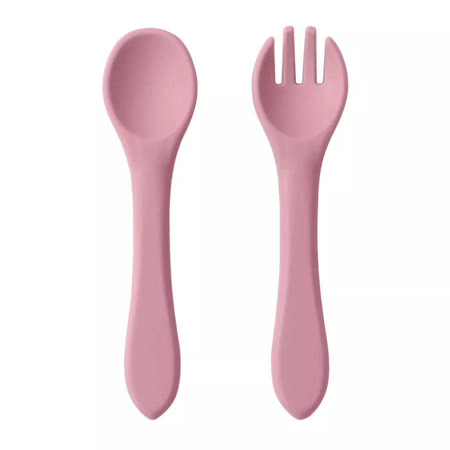 2PCS Silicone Baby Utensils Set - Image 5