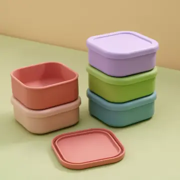 Silicone Baby Lunch Box with Single Compartment