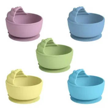 Silicone Suction Bowl for Babies - Non-Slip, BPA-Free, Easy to Clean