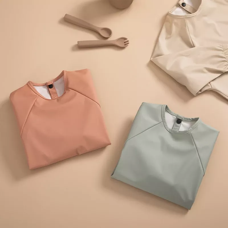 Long Sleeve Baby Bib - Image 3