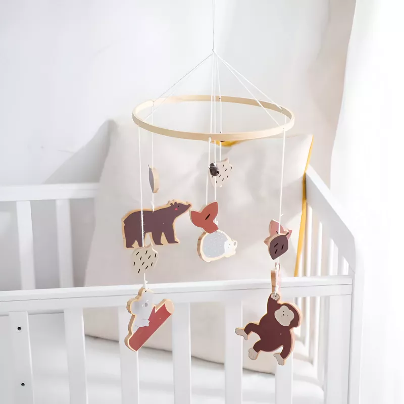 Wooden Baby Rattle Toy for Newborns - Image 6