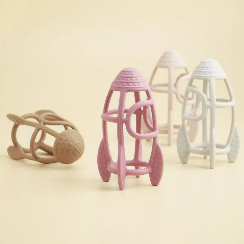 Silicone Teether Fidget Toys for Newborns – Safe Chewing Toy for Babies - Image 2