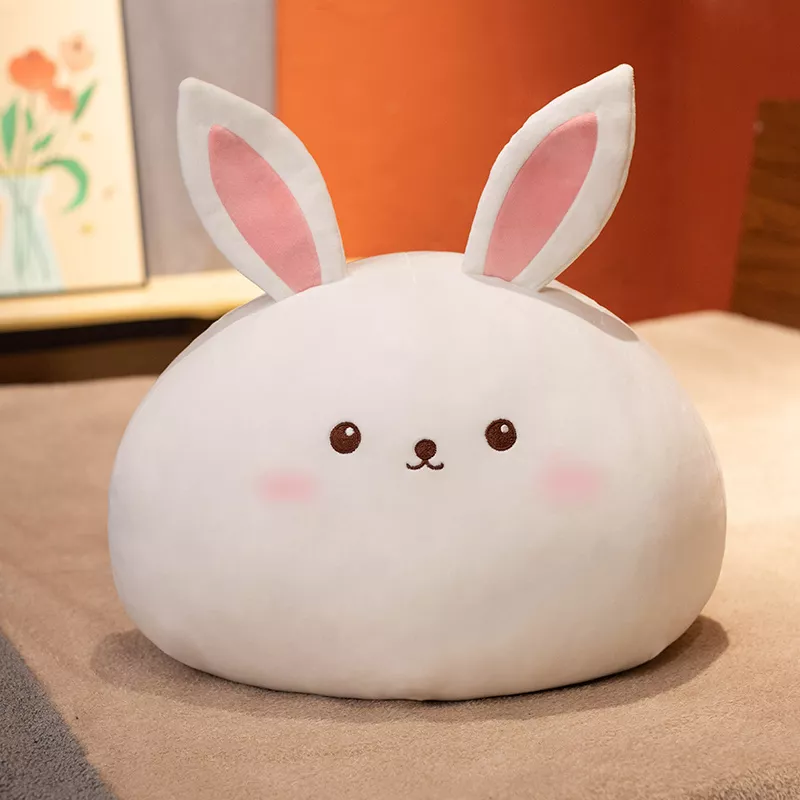 Adorable Round Rabbit Plush Toy