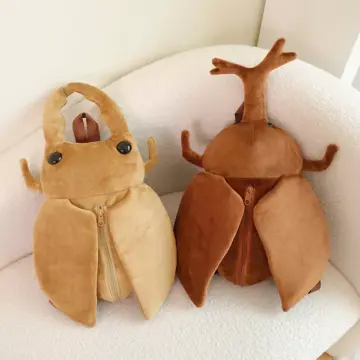 Adorable Simulation Insect Backpack Plush Toy