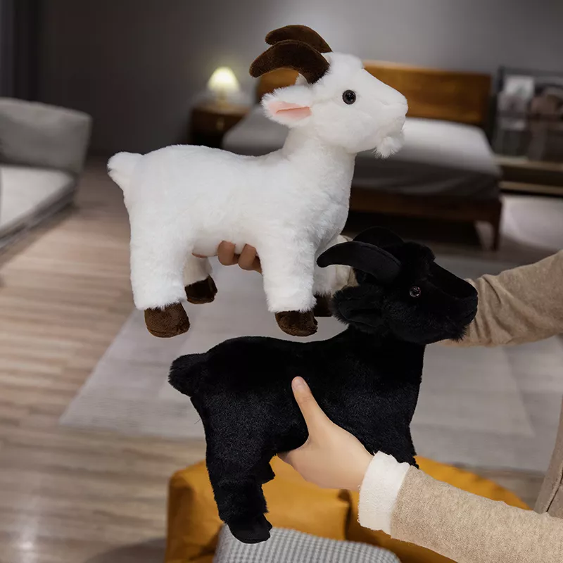Realistic Goat Plush Toy - Image 3