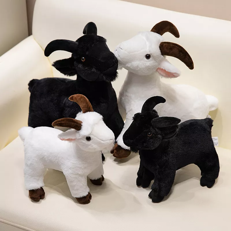 Realistic Goat Plush Toy - Image 2