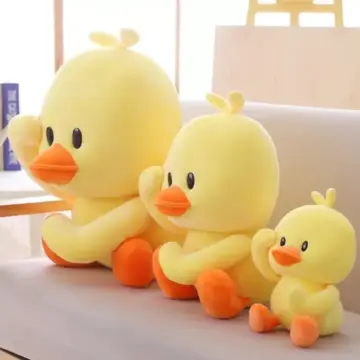 Adorable Yellow Duck Plush Toy