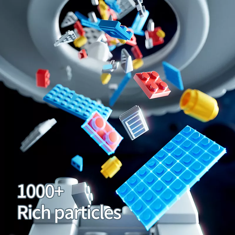 Launch Center Lunar Lander Building Blocks Set - Image 4