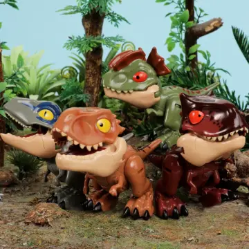 Cartoon Transforming Dinosaur Finger Toy