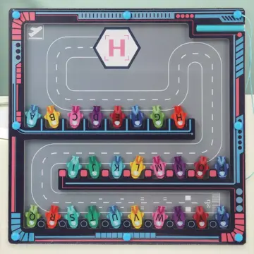 Magnetic Alphabet Maze Puzzle