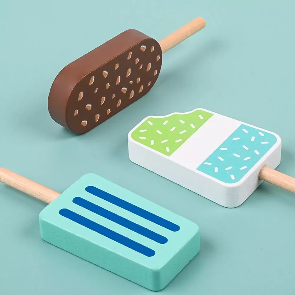 Wooden Ice Cream Play Set - Image 5