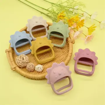 Soft Silicone Teethers for Newborns – Baby Grip Training Chew Toy