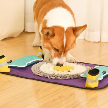 Interactive Pet Sniffing Mat Puzzle for Dogs and Cats