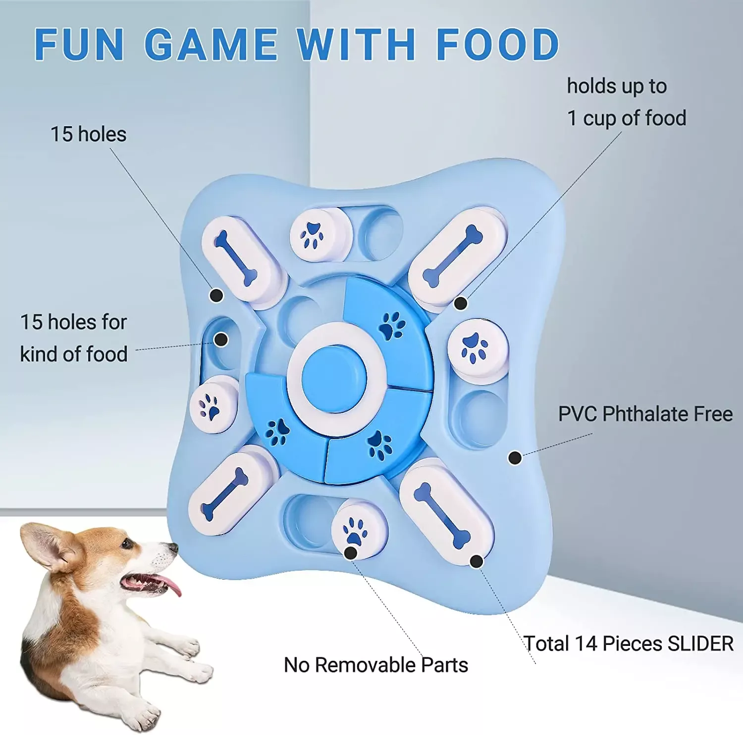 Interactive Dog Puzzle Toy - Image 3