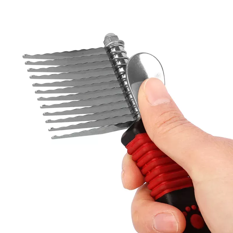 Pet Dematting Fur Rake Comb - Image 5