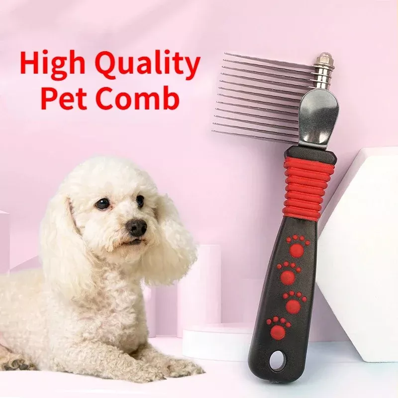 Pet Dematting Fur Rake Comb