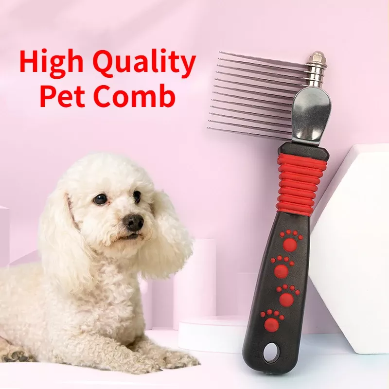 Pet Dematting Fur Rake Comb - Image 2