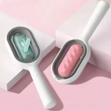 Pet Grooming Brush with Water Tank