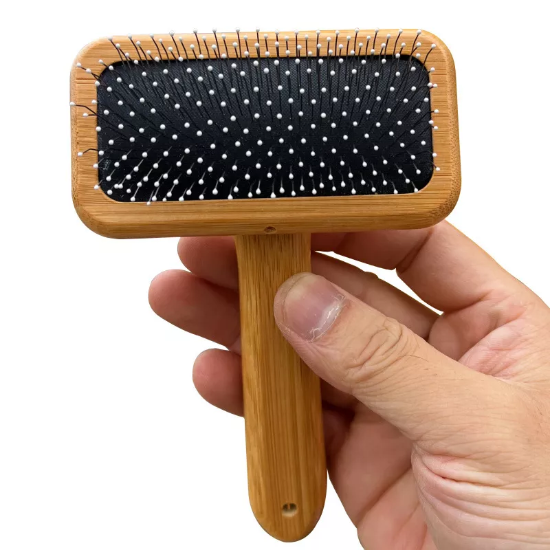 Wooden Dog & Cat Grooming Brush