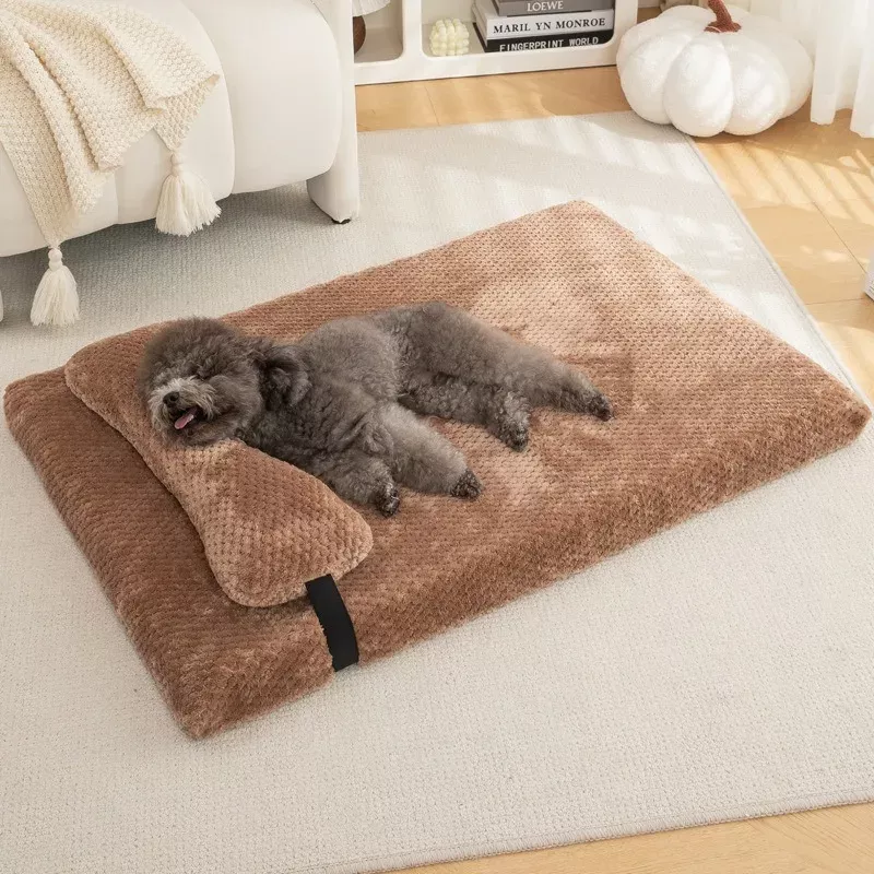 Plush Removable Dog and Cat Bed - Image 4