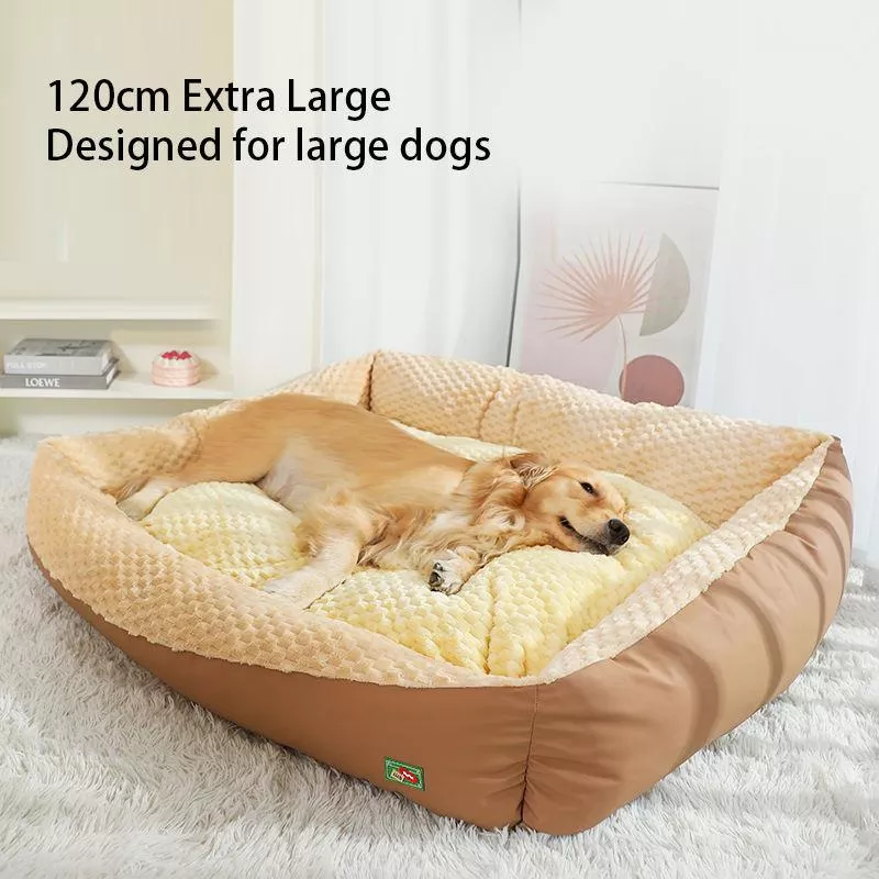 Cozy Winter Pet Bed for Dogs and Cats - Warm, Plush, and Comfortable - Image 3