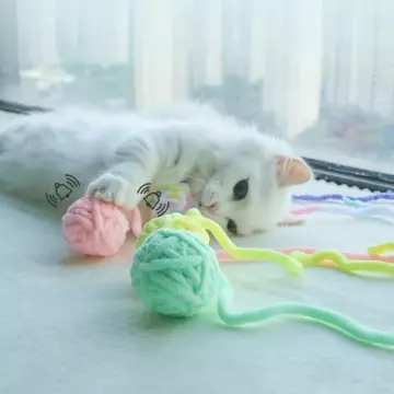 Colorful Yarn Balls with Bell