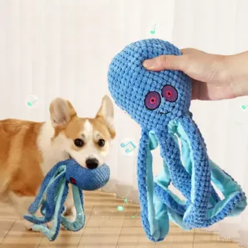 Teething Bite-Resistant Octopus Dog Toy