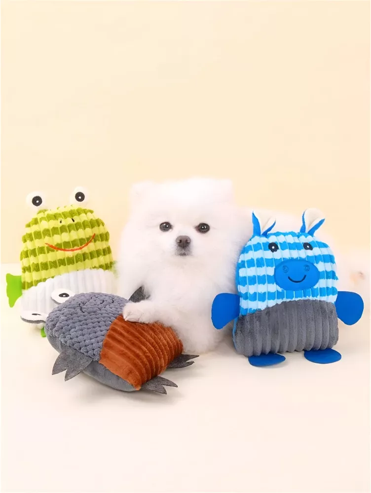 Interactive Plush Cat & Dog Toy with Sound - Image 2
