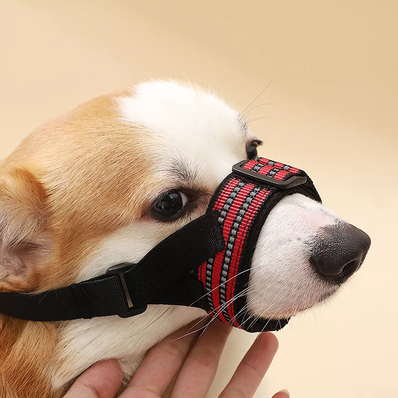 Adjustable Anti-Bite Pet Muzzle for Medium and Large Dogs - Image 5