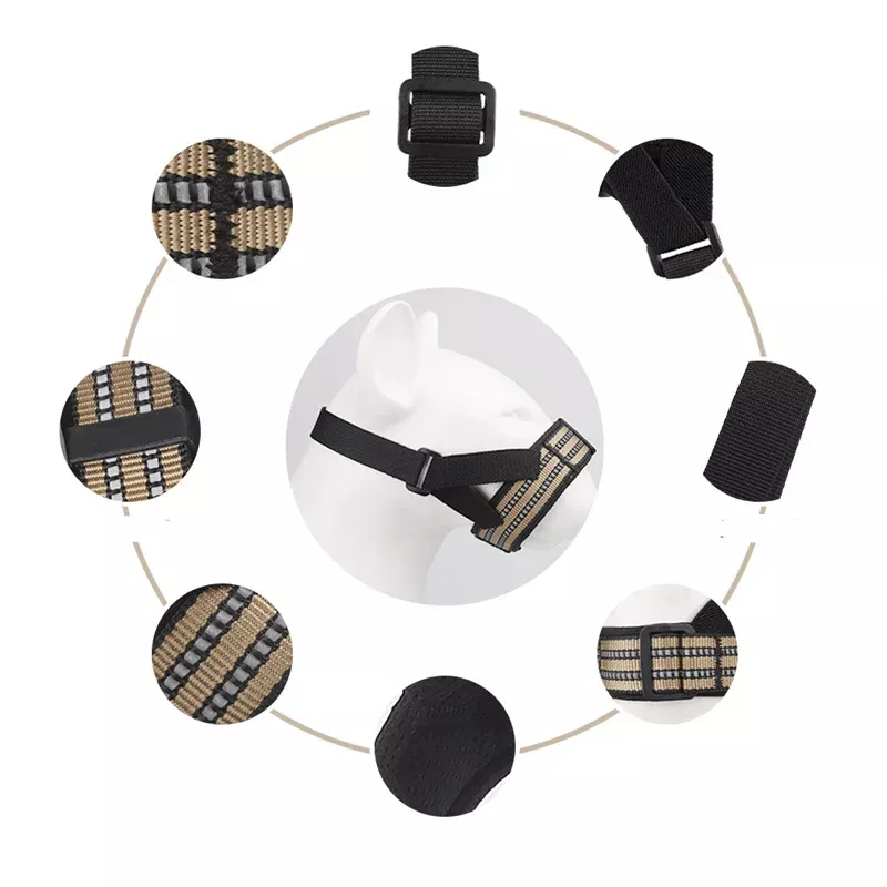 Adjustable Anti-Bite Pet Muzzle for Medium and Large Dogs - Image 7