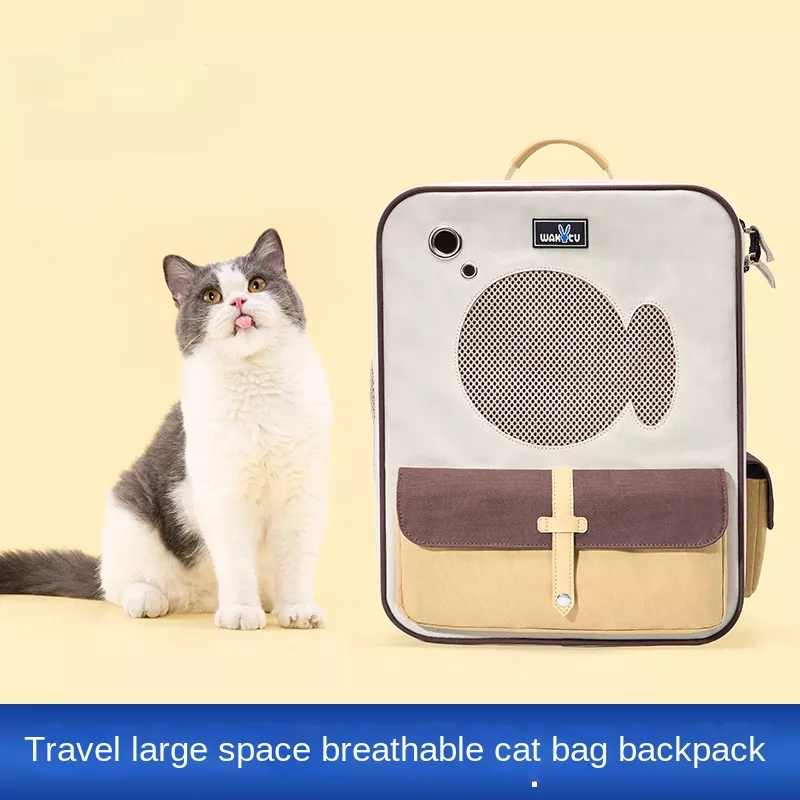 Breathable Mesh Pet Backpack for Dogs and Cats - Image 2