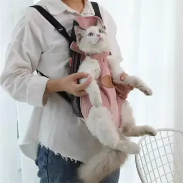 Fashionable Pet Carrier Backpack for Small Dogs and Cats