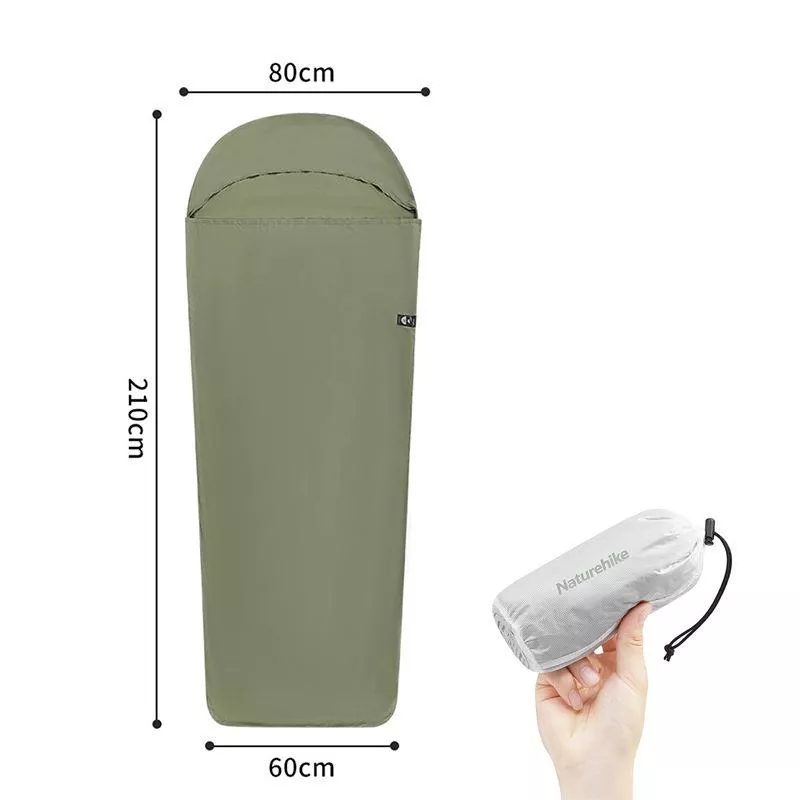 Ultralight 128g Travel Sleeping Bag Liner for Camping & Hiking - Image 6