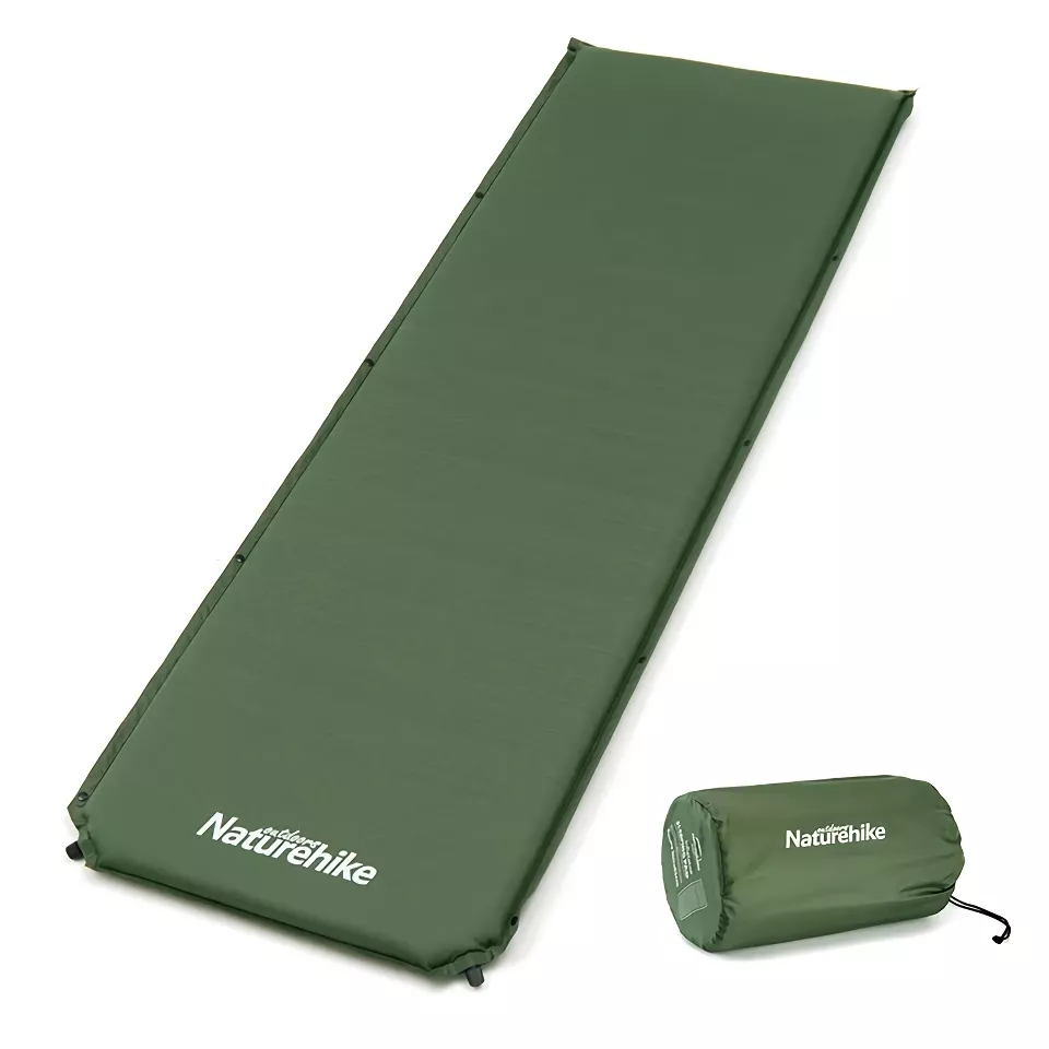 Self-Inflating Camping Mattress D03, 5CM Foam Sleeping Mat with Built-In Pump - Image 8