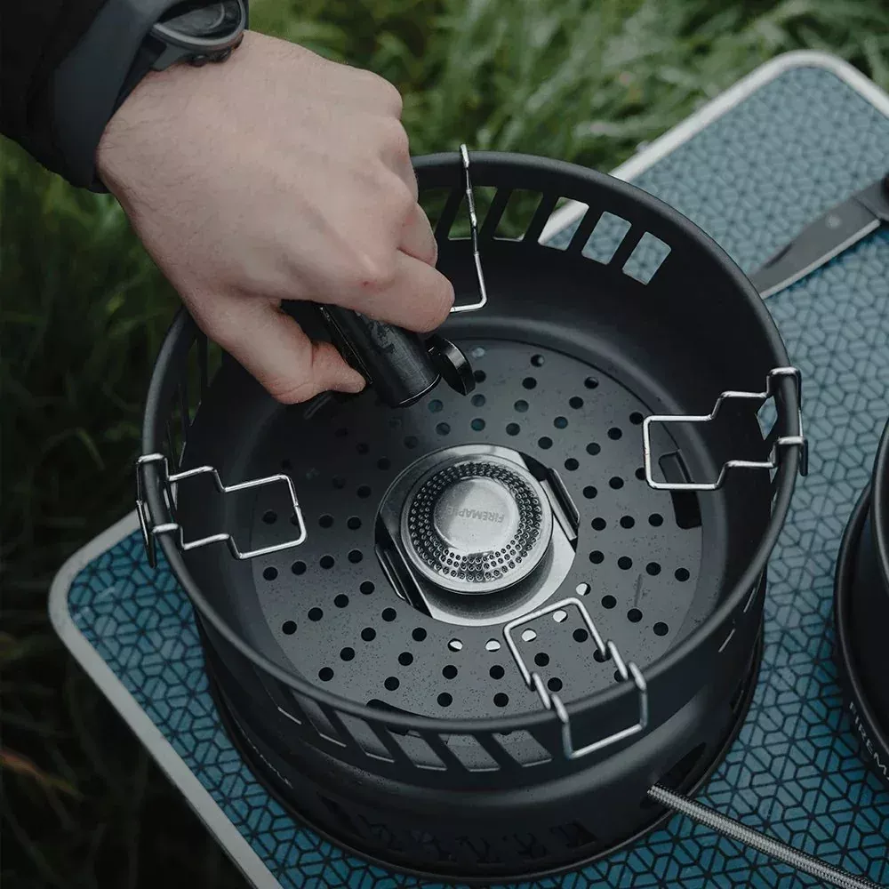 Portable Outdoor Cooking Kit with Gas Burner