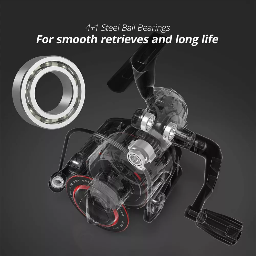 Super Lightweight Spinning Fishing Reel with 8KG Max Drag and Smooth Performance - Image 5