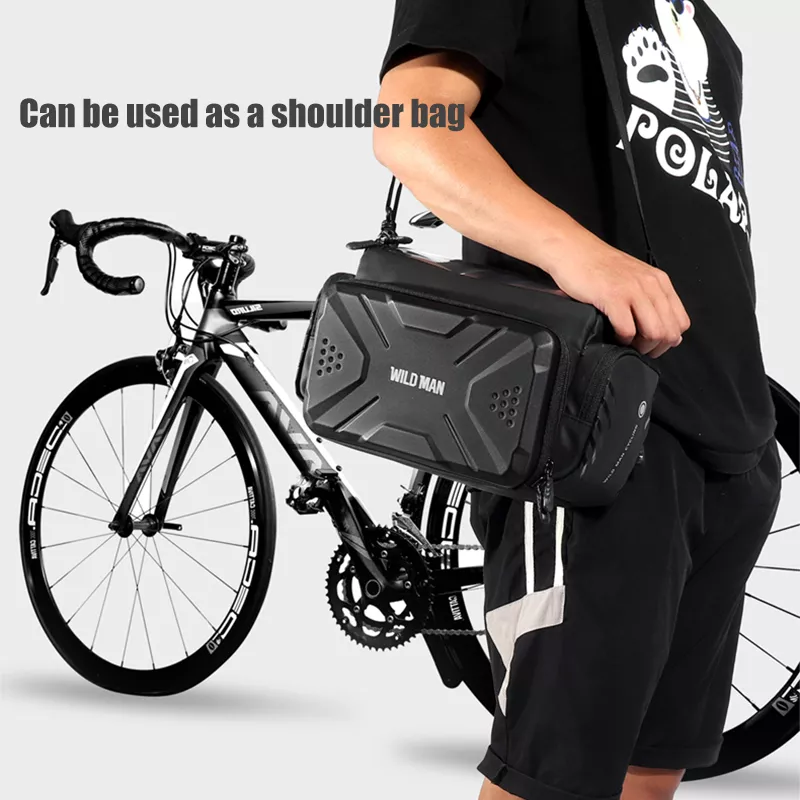 Waterproof EVA Hard Shell Bicycle Bag with Touch Screen and Large Capacity - Image 5