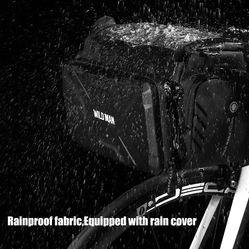 Waterproof EVA Hard Shell Bicycle Bag with Touch Screen and Large Capacity - Image 4