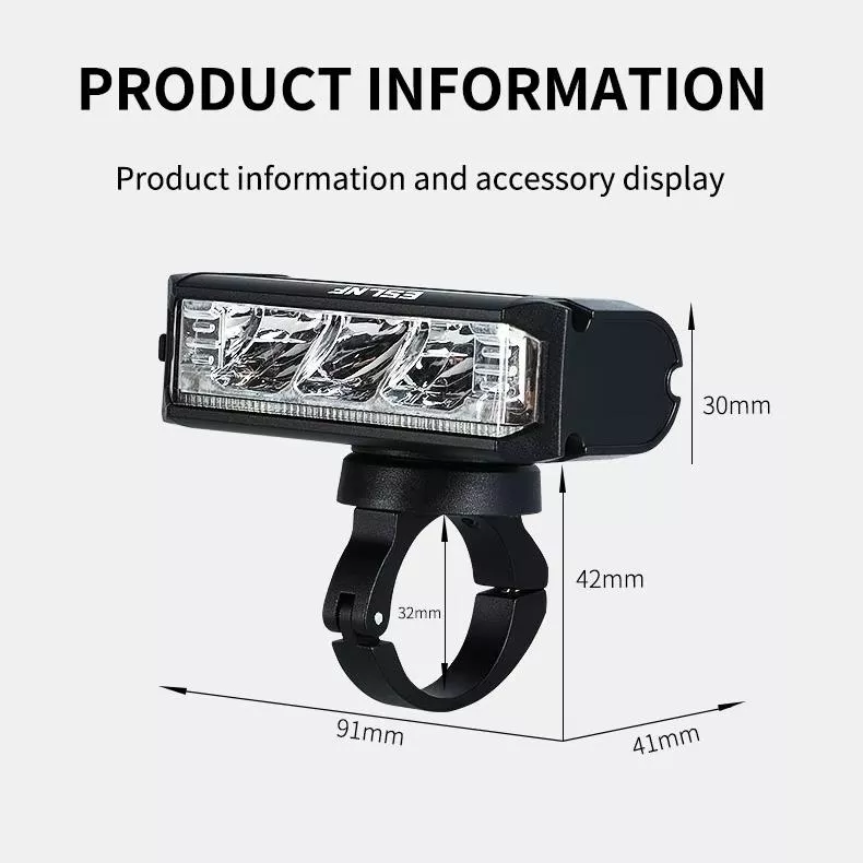 High-Intensity Waterproof Bike Light with Wide Floodlight for Mountain & Road Bikes - Image 6