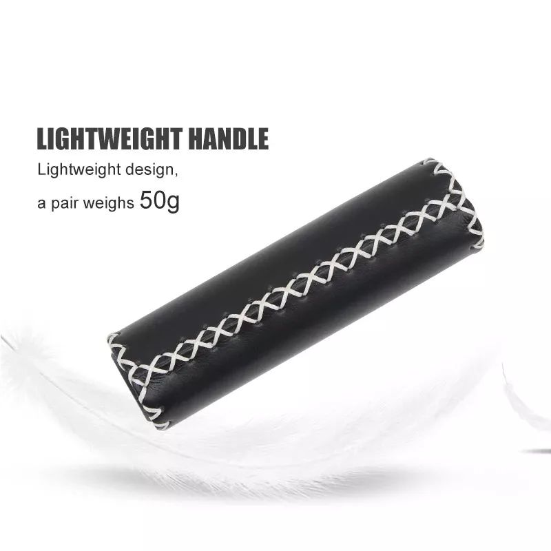 Ultralight Hand-Stitched PU Handlebar Grips for MTB and Road Bikes - Image 6