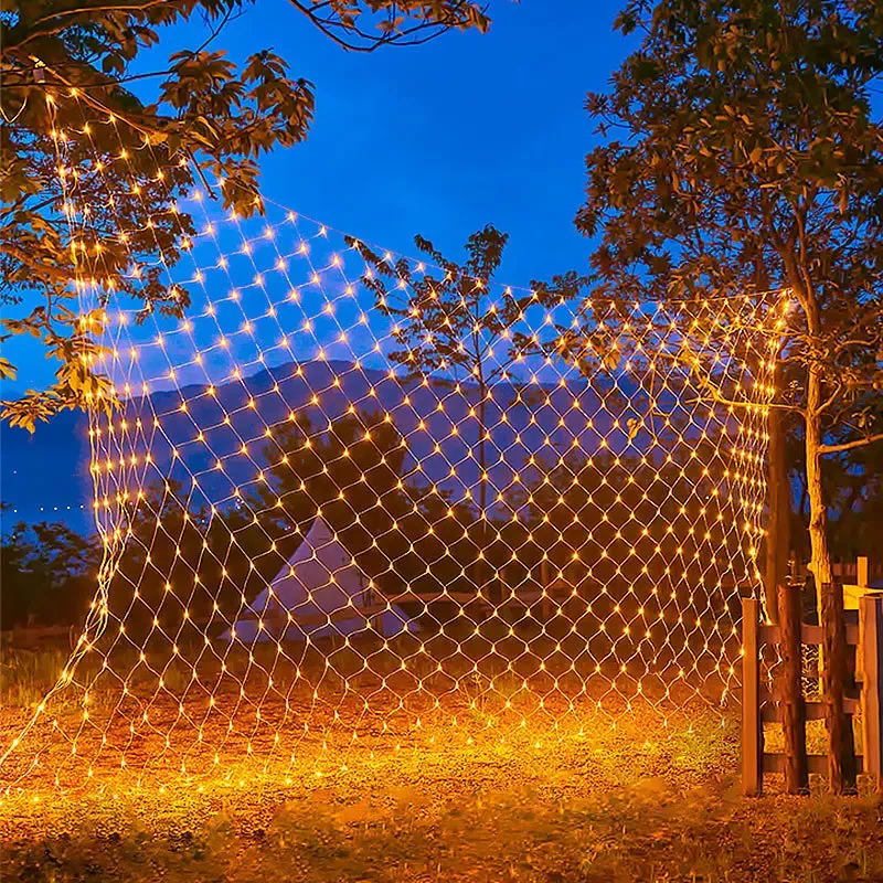 Solar-Powered LED Curtain Lights with Remote Control - Image 5